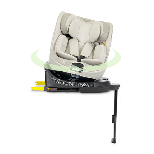 Lorelli Solaris 360º i-Size (40–150 cm) Beige – Seguridad y Rotación Total