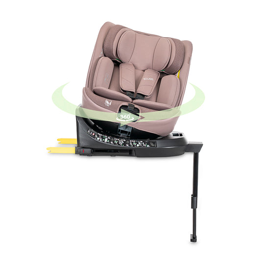 Lorelli Solaris 360º i-Size (40–150 cm) rosa – Seguridad y Rotación Total