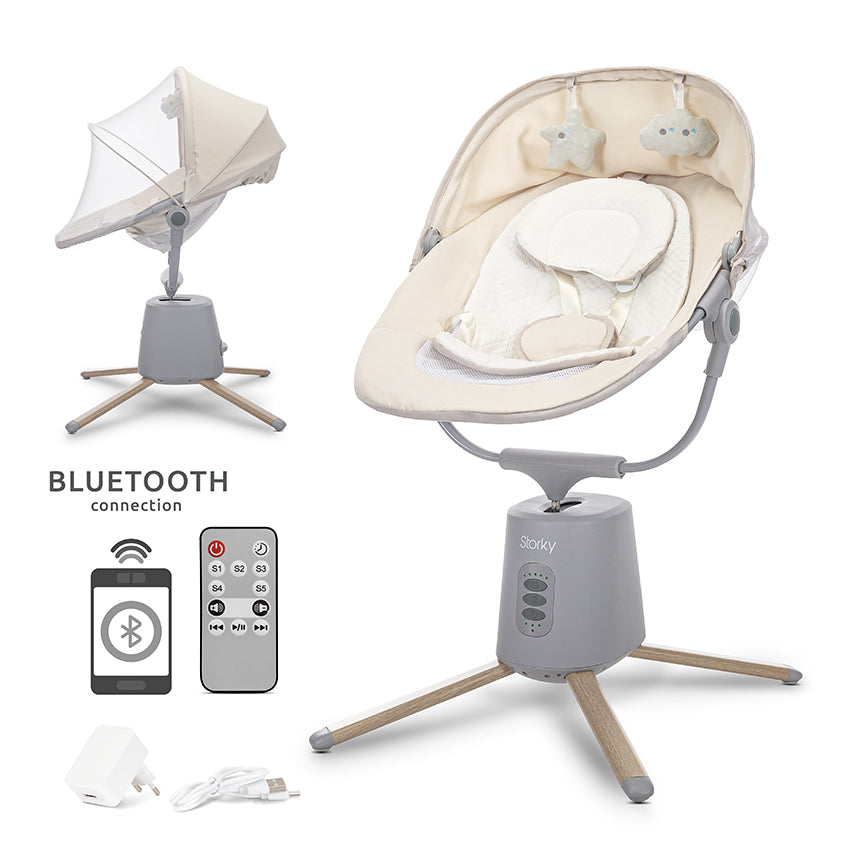 Pack carro de bebe beige aspen