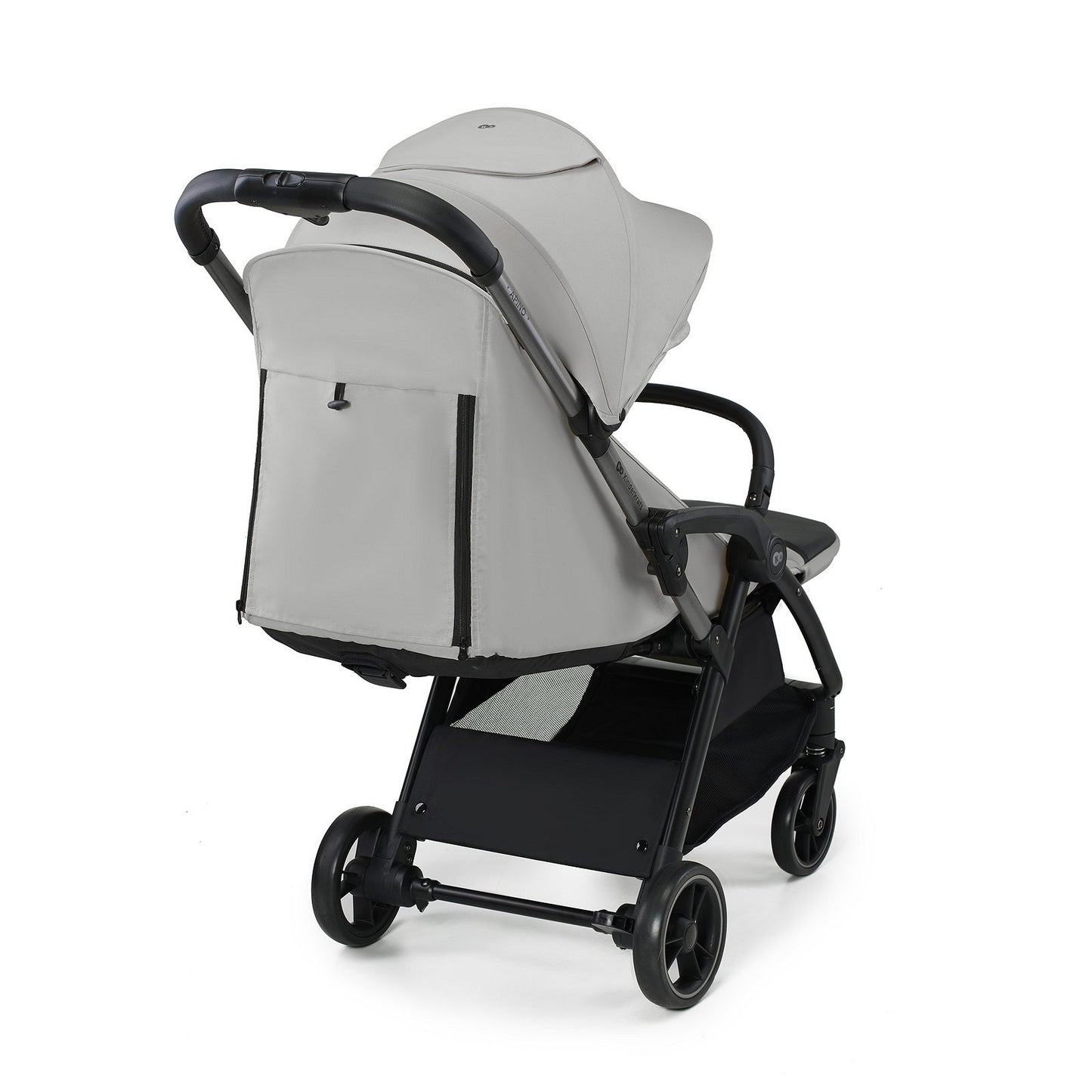 Silla de Paseo gris  Kinderkraft APINO Ligera y Compacta | Plegado Automático AUTO FOLDING hasta 22 kg