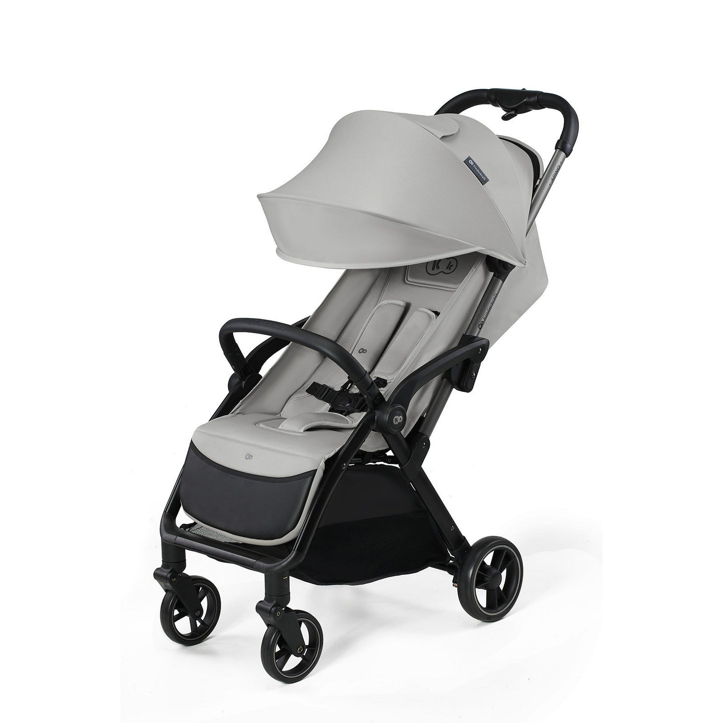 Silla de Paseo gris  Kinderkraft APINO Ligera y Compacta | Plegado Automático AUTO FOLDING hasta 22 kg