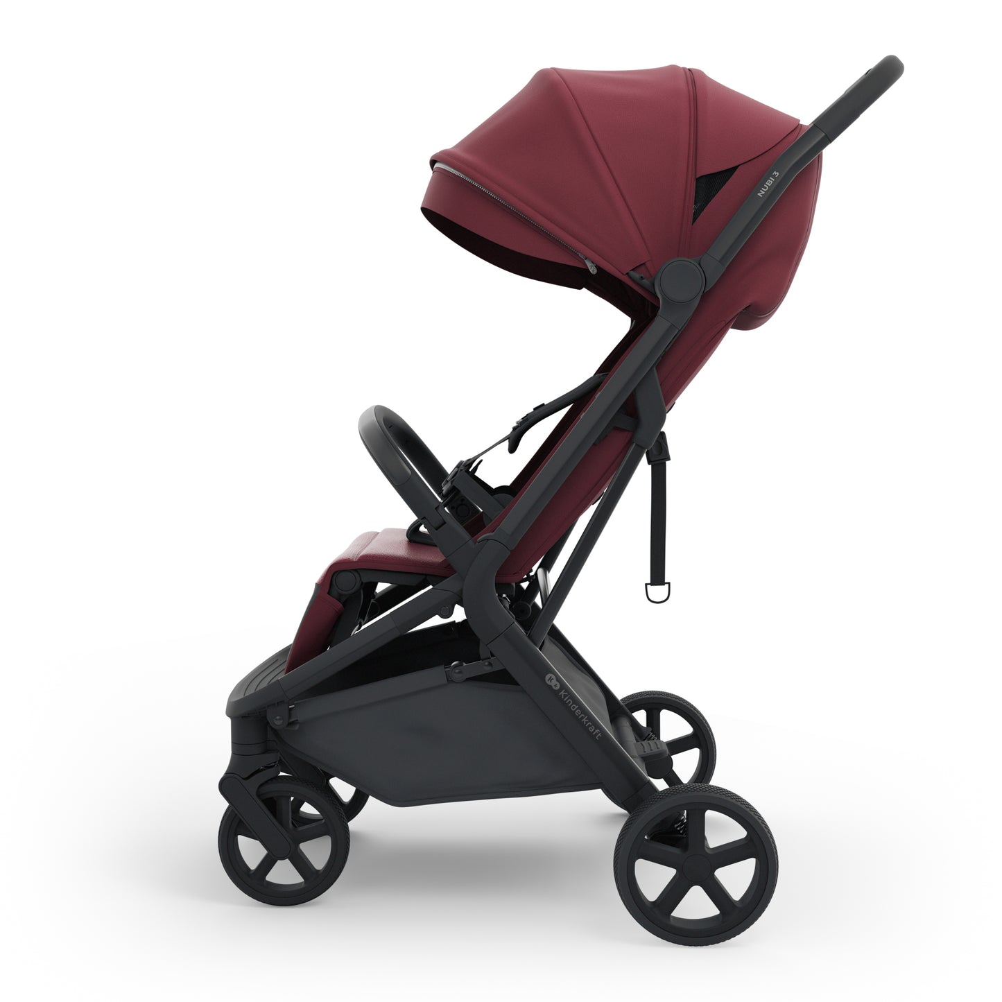 Silla de Paseo NUBI 3 de Kinderkraft  Burdeos– Ultraligera, Compacta y Perfecta para Viajar (Copia)