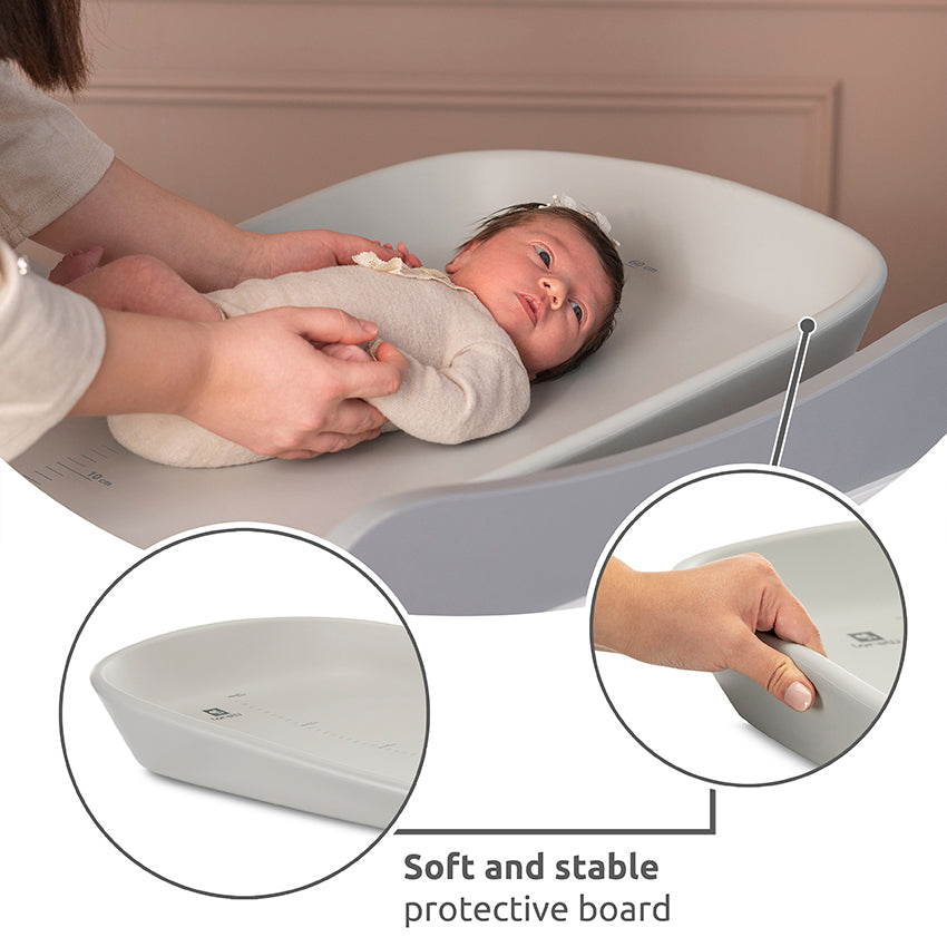 Cambiador Lorelli Lulu | Cálido, seguro y fácil de limpiar beige