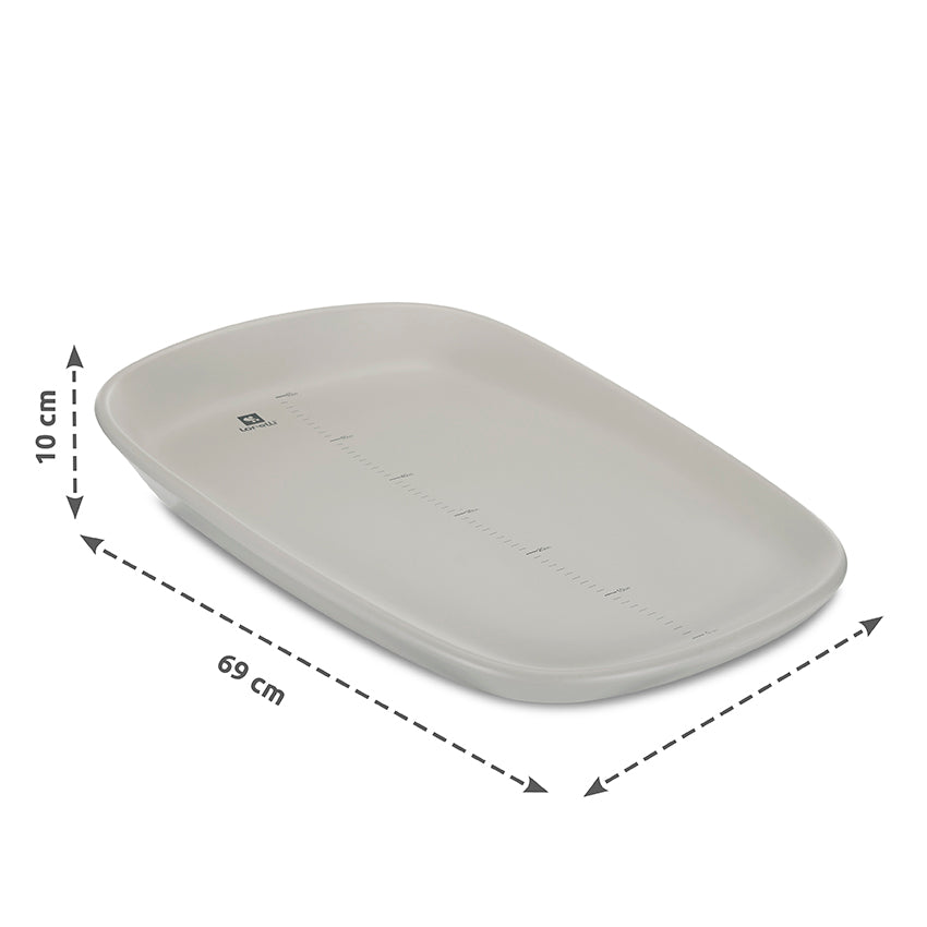 Cambiador Lorelli Lulu | Cálido, seguro y fácil de limpiar gris