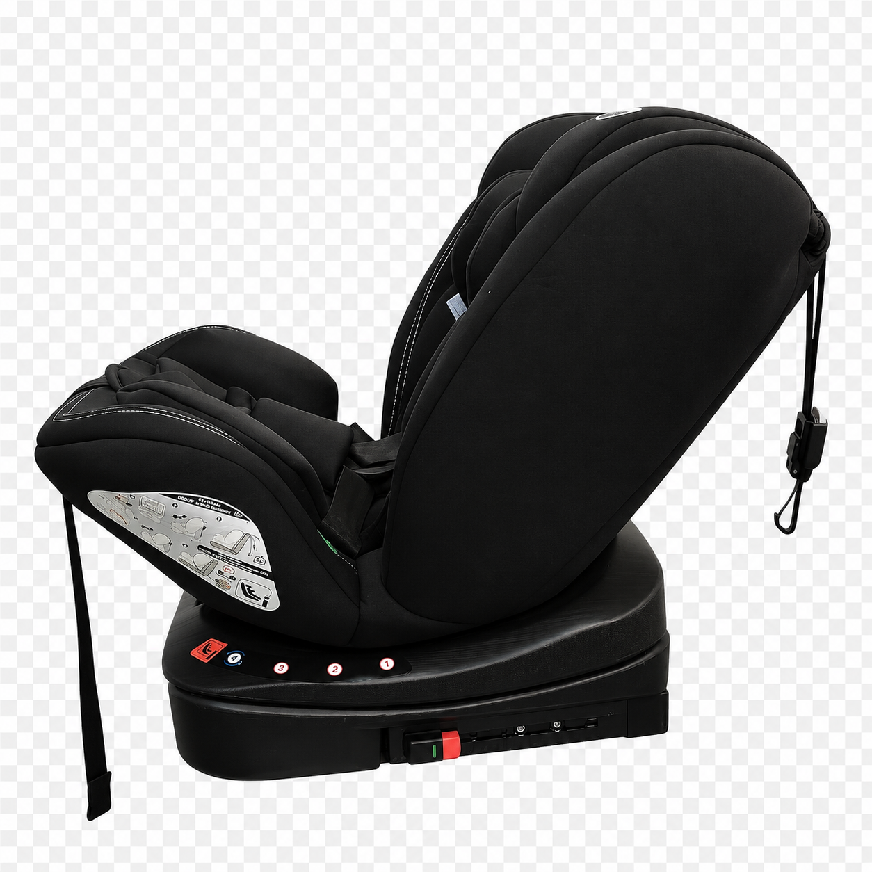 Silla de Coche Toral DAYTONA 360° i-Size ISOFIX 40-150 cm | Top Tether, Giratoria, Desde Nacimiento R129