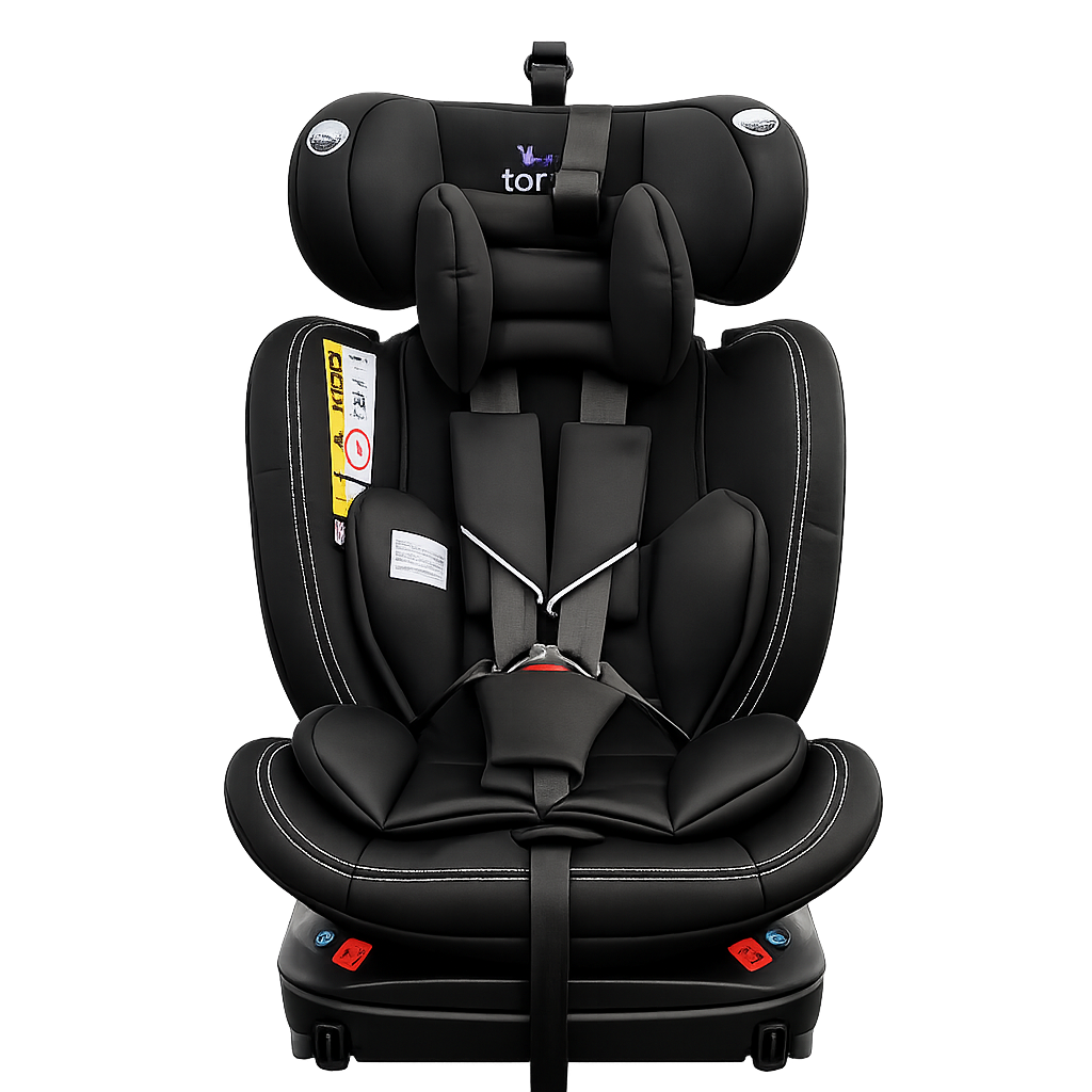 Silla de Coche Toral DAYTONA 360° i-Size ISOFIX 40-150 cm | Top Tether, Giratoria, Desde Nacimiento R129