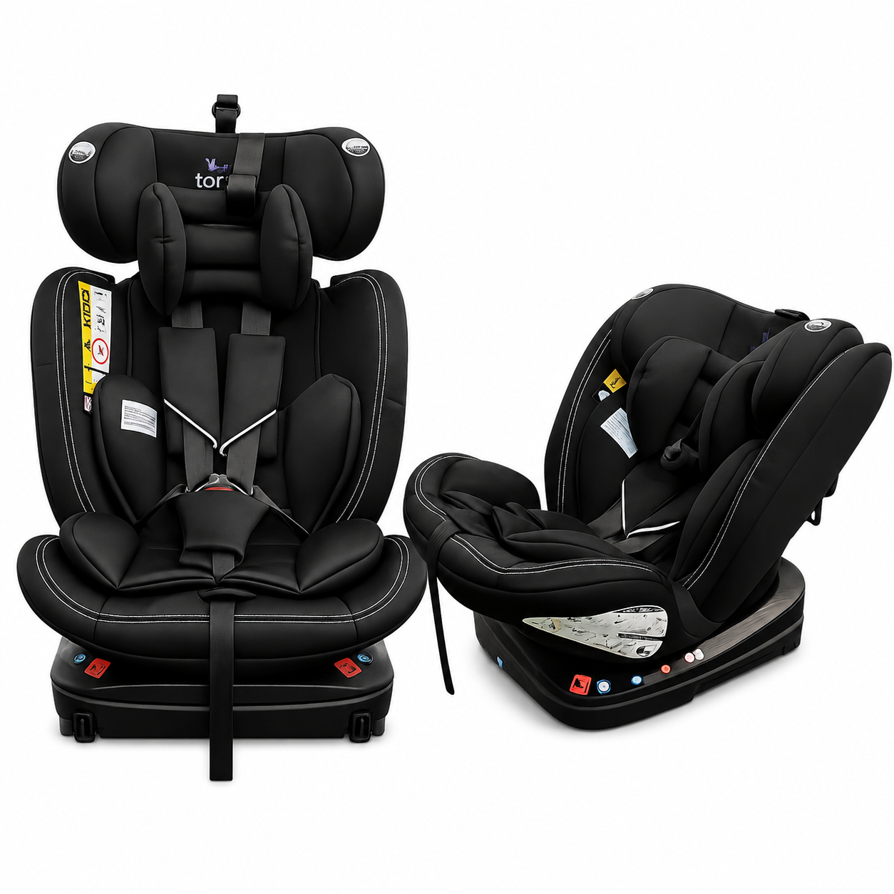 Silla de Coche Toral DAYTONA 360° i-Size ISOFIX 40-150 cm | Top Tether, Giratoria, Desde Nacimiento R129