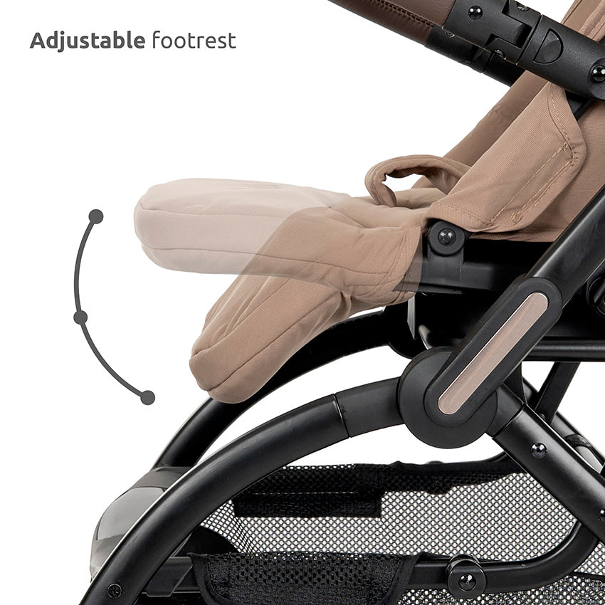 Silla de paseo MAKAYA con asiento giratorio 360° de Lorelli  verde– hasta 22 kg