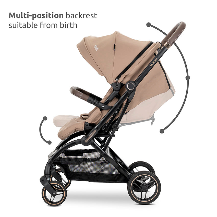 Silla de paseo MAKAYA con asiento giratorio 360° de Lorelli  verde– hasta 22 kg