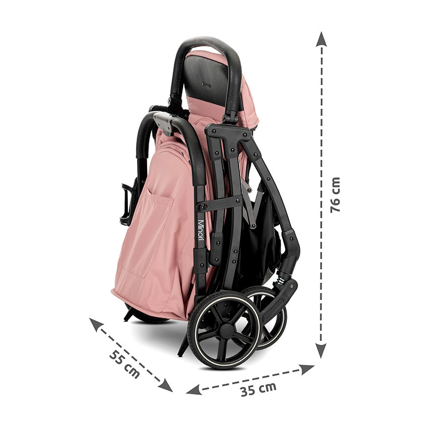 Silla de Paseo MINORI de Lorelli | Ligera, Compacta y Homologada hasta 22 kg gris