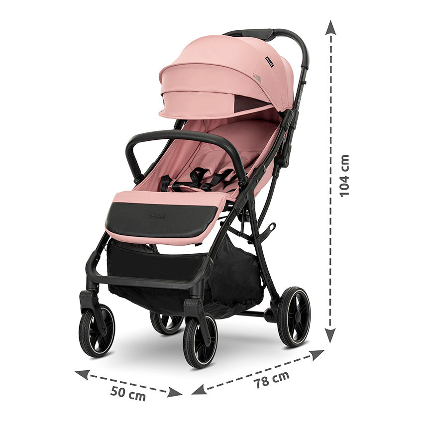 Silla de Paseo MINORI de Lorelli | Ligera, Compacta y Homologada hasta 22 kg rosa