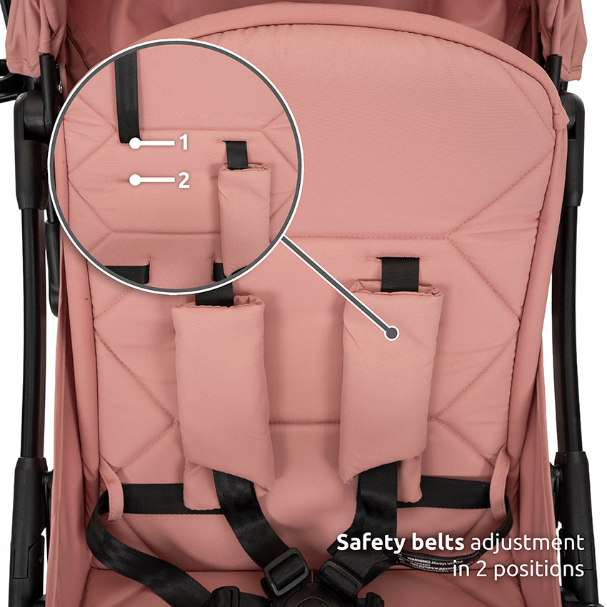 Silla de Paseo MINORI de Lorelli | Ligera, Compacta y Homologada hasta 22 kg gris