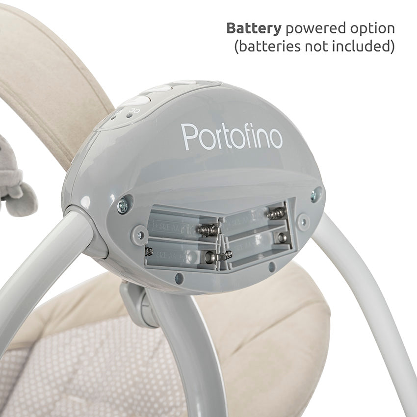 Hamaca Columpio Automático Portofino de Lorelli | Desde 0 Meses hasta 9 kg azul