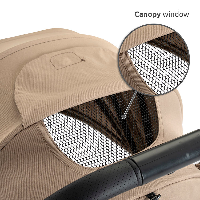 Silla de paseo con cierre automático hasta 22 kilos Quick gris