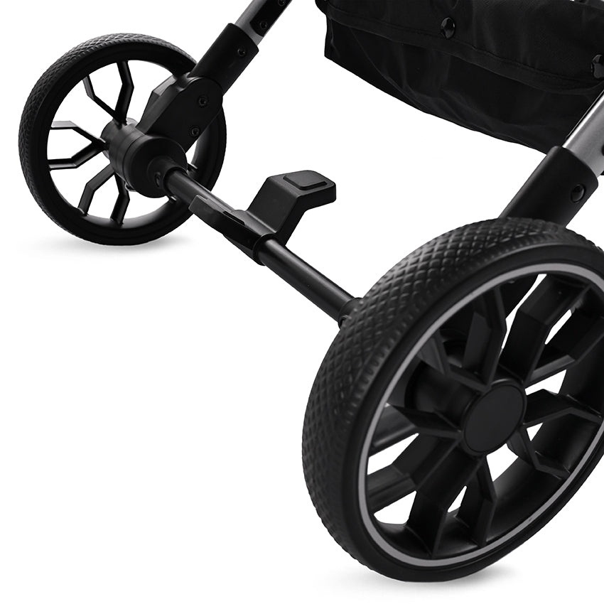 Silla de Paseo Ribera Lorelli Negra – Compacta, Elegante y Confortable para tu Bebé