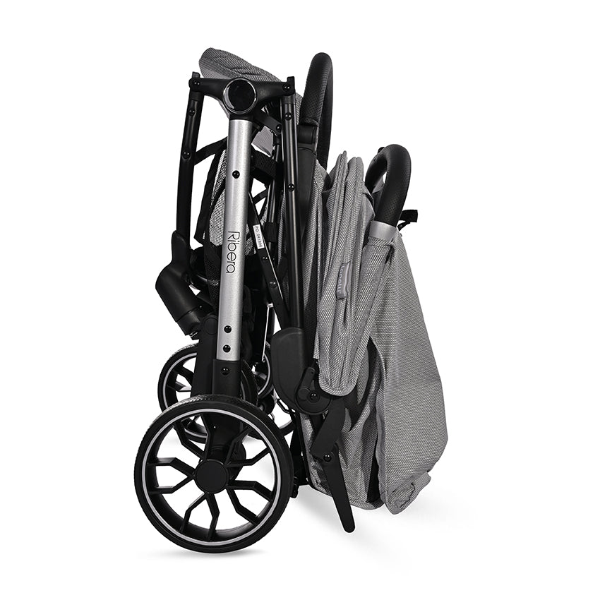 Silla de Paseo Ribera Lorelli Negra – Compacta, Elegante y Confortable para tu Bebé