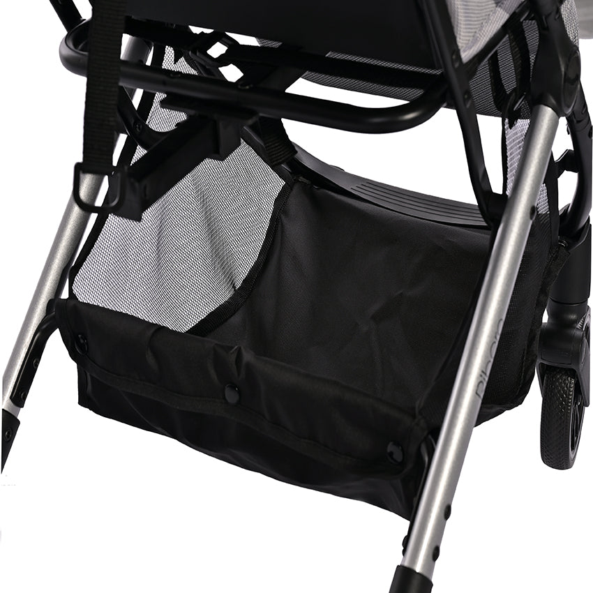Silla de Paseo Ribera Lorelli Gris – Compacta, Elegante y Confortable para tu Bebé