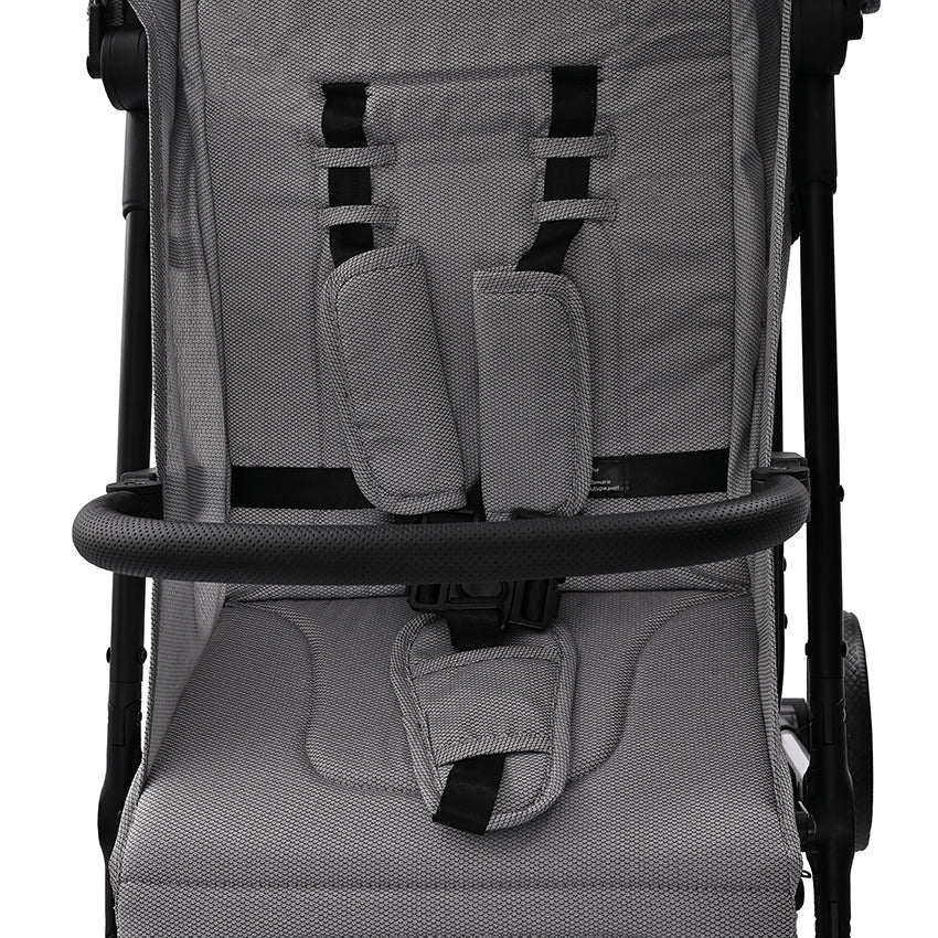 Silla de Paseo Ribera Lorelli Gris – Compacta, Elegante y Confortable para tu Bebé
