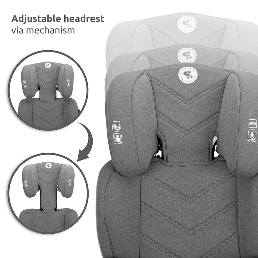 Silla de coche Lorelli GT i-Size | Uso con cinturón o Isofix, de 100 a 150 cm Rosa