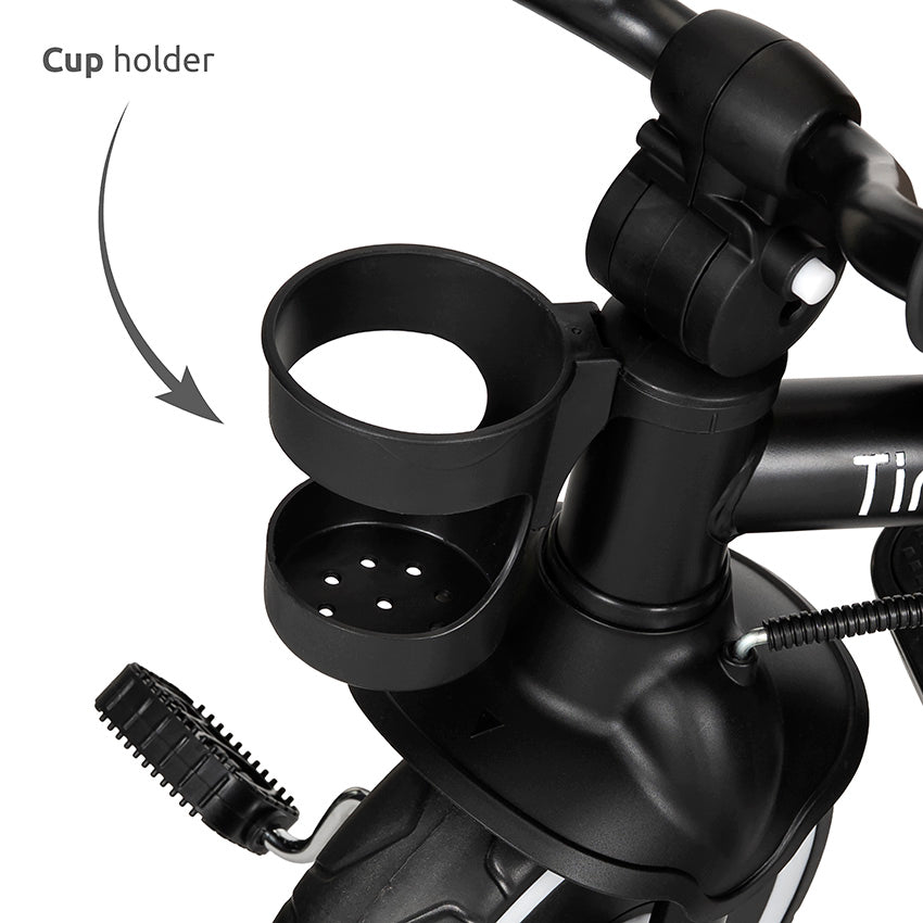 Triciclo Tino gris con rotacion de Lorelli