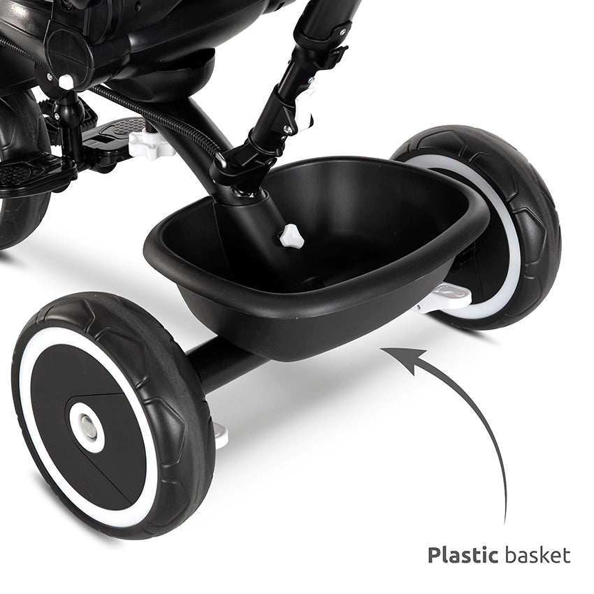 Triciclo Tino rosa con rotacion de Lorelli