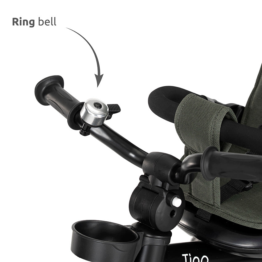 Triciclo Tino gris con rotacion de Lorelli