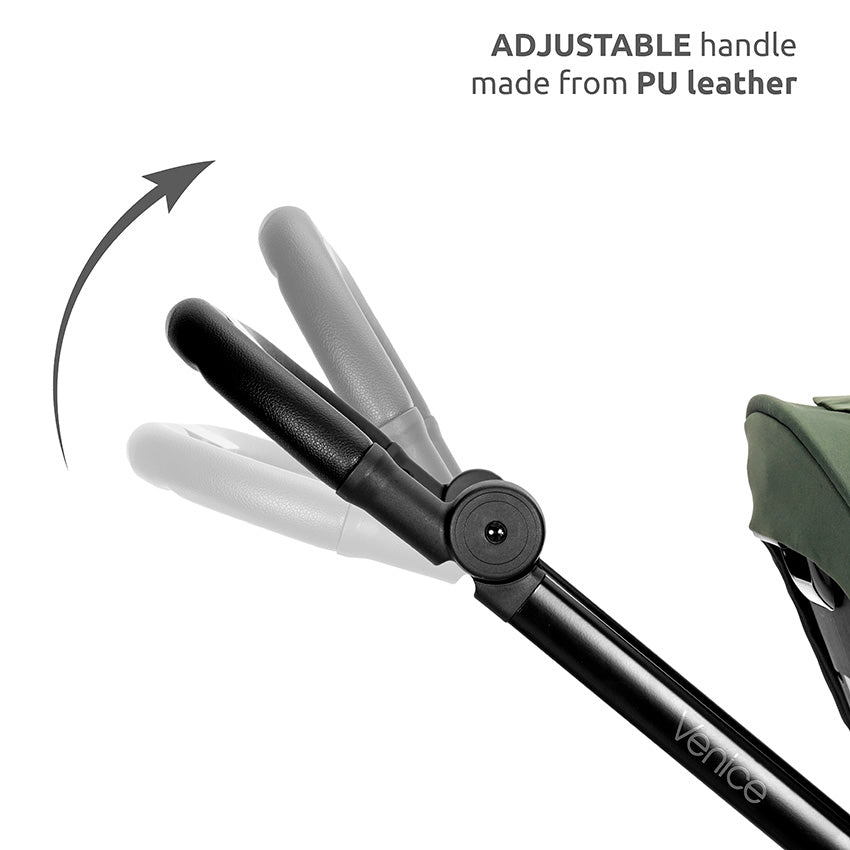 Carro de bebe Lorelli Venice 3 en 1 gris