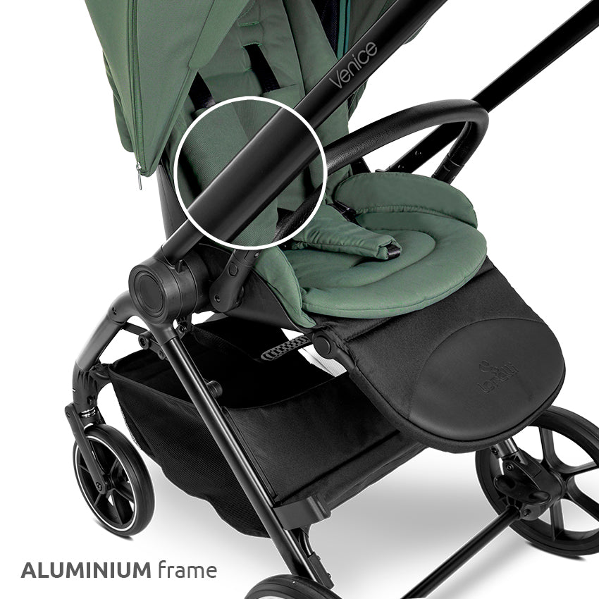 Carro de bebe Lorelli Venice 3 en 1 gris