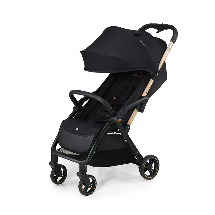 Silla de Paseo negra  Kinderkraft APINO Ligera y Compacta | Plegado Automático AUTO FOLDING hasta 22 kg