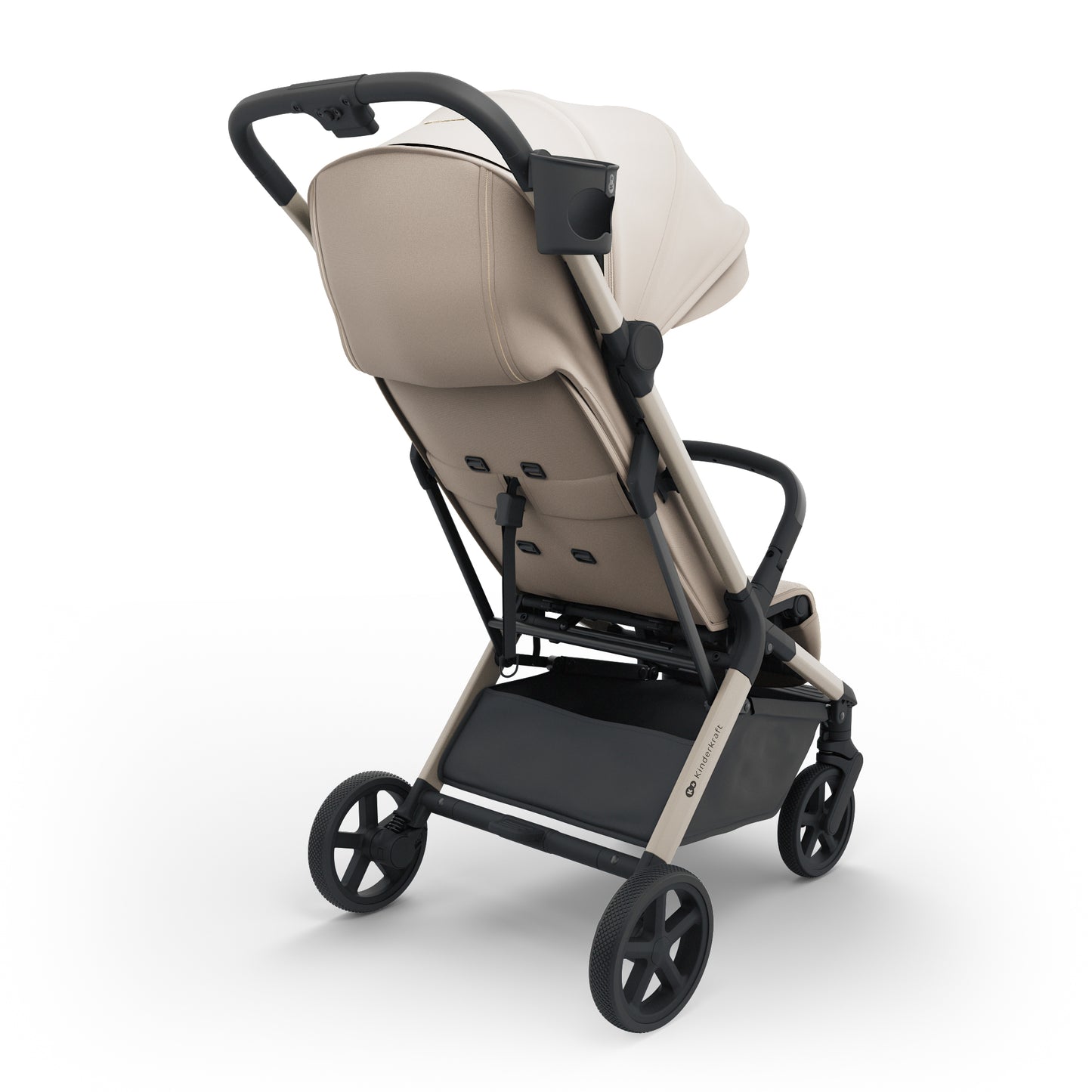 Silla de Paseo NUBI 3 de Kinderkraft  Beige– Ultraligera, Compacta y Perfecta para Viajar