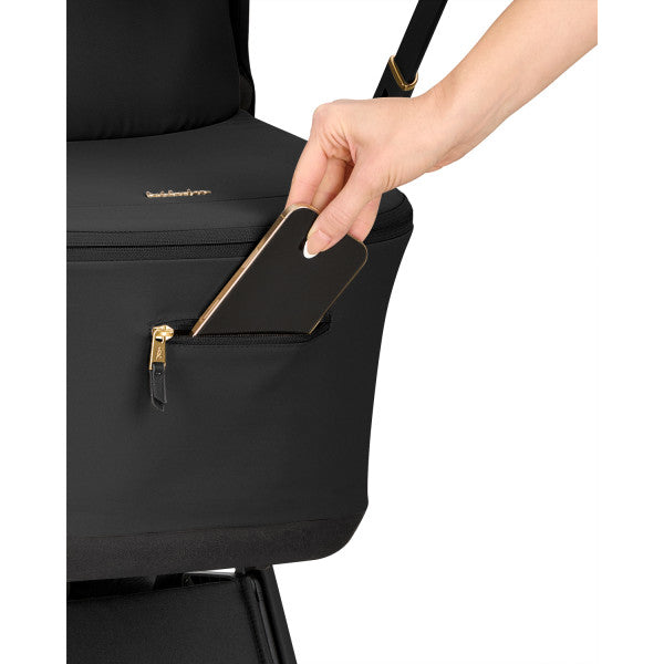 Carrito de Bebé 2 en 1 Goya Platinum Negro con Capazo Plegable – KikkaBoo
