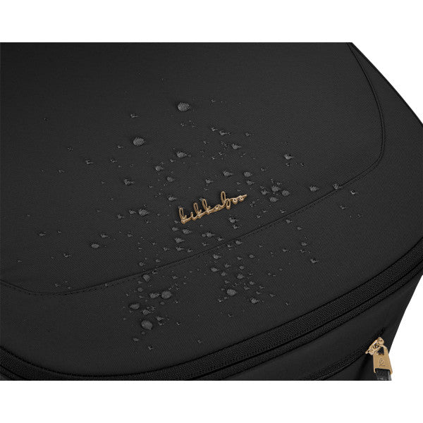 Carrito de Bebé 2 en 1 Goya Platinum Negro con Capazo Plegable – KikkaBoo