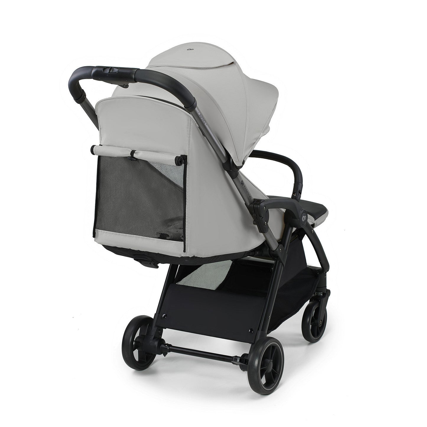 Silla de Paseo gris  Kinderkraft APINO Ligera y Compacta | Plegado Automático AUTO FOLDING hasta 22 kg