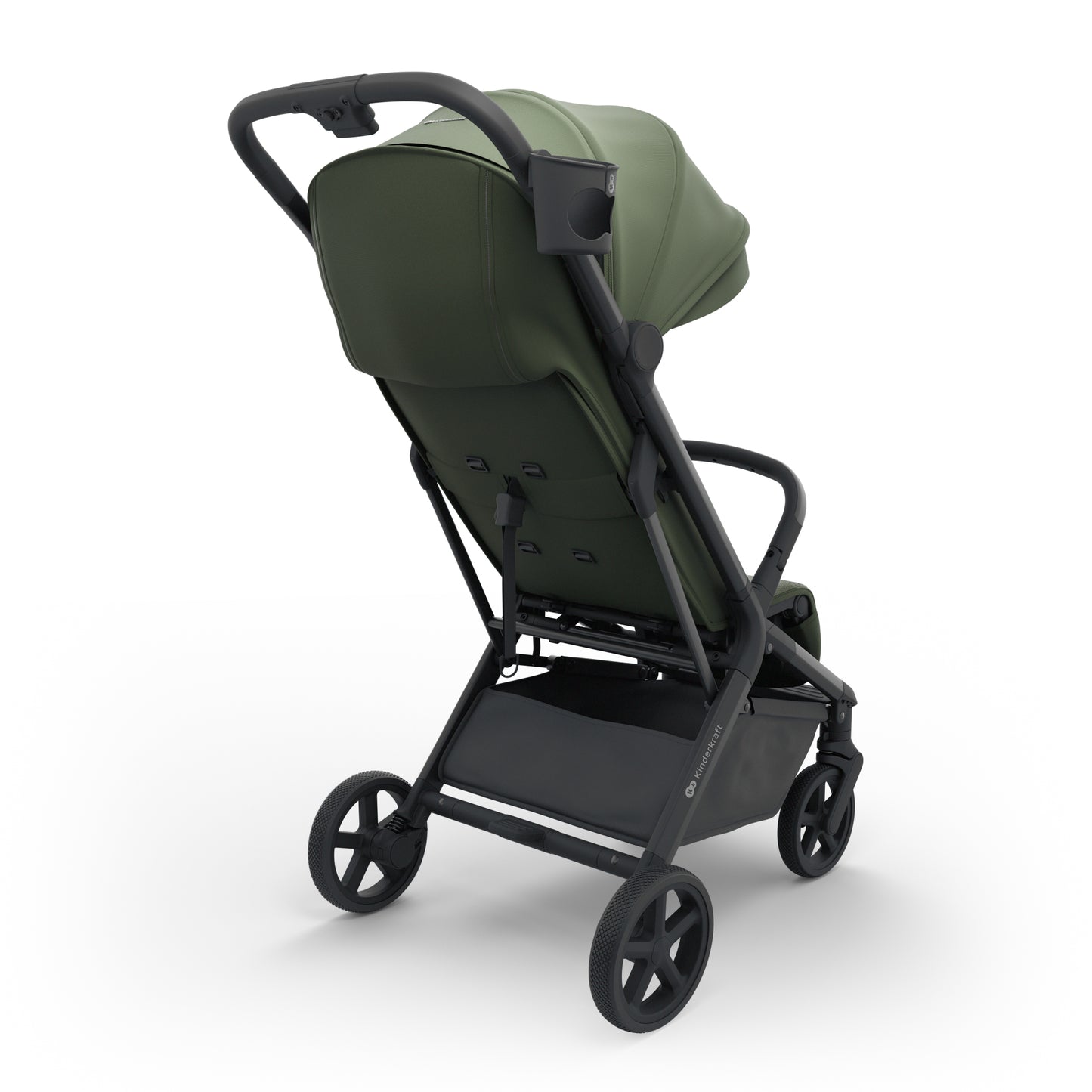 Silla de Paseo NUBI 3 de Kinderkraft  verde– Ultraligera, Compacta y Perfecta para Viajar