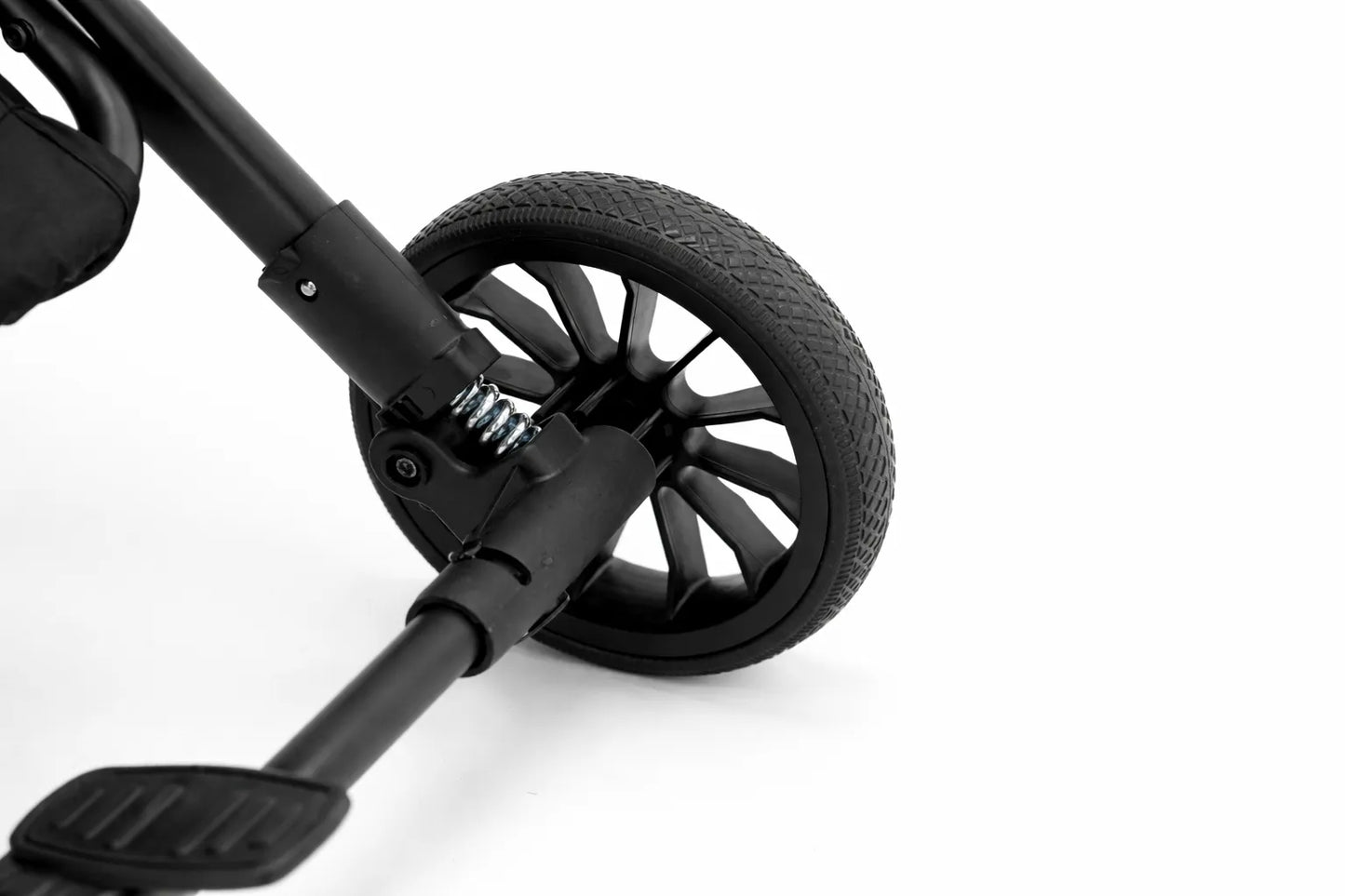 Cochecito para Perros y Gatos Plegable 2 en 1 con Transportín – Carrito para Mascotas Pequeñas, Viaje y Veterinario (Gris)